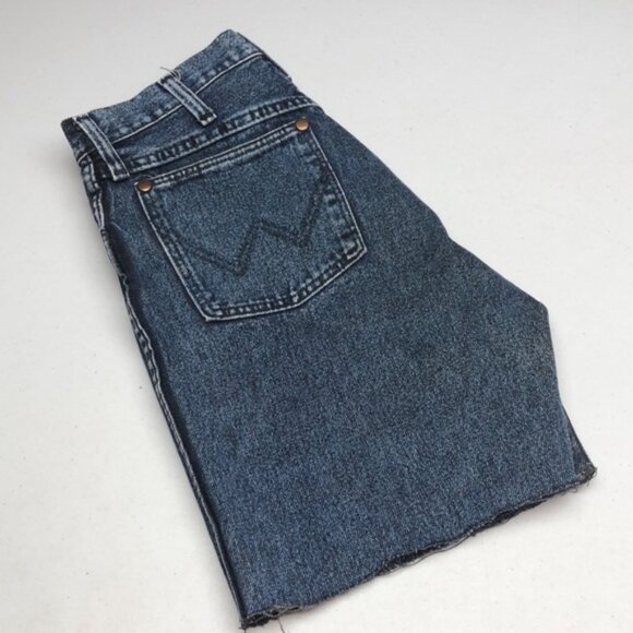 MADE IN USA 🇺🇸 MENS WRANGLER CUTOFF JEANS 30x6 🇺🇸 - Picture 7 of 10